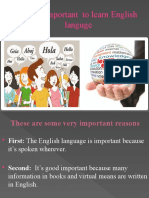 Why Is Important To Learn English Languge