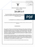 Decreto 1144 de 2019 PDF