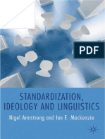 Standardization, Ideology and Linguistics by Nigel Armstrong, Ian