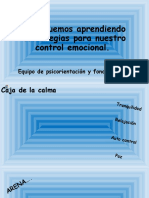 Semáforo y Caja de La Calma (Preescolar - Primaria - Bachillerato)