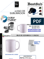 Catalogo de Sublimacion Colorvia 2018 PDF