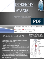 Friedreich'S Ataxia: T S M U