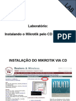 01 - Instalando o Mikrotik Pelo CD e NetInstall