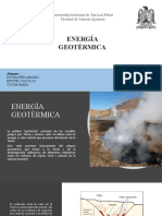 Energía geotérmica México potencial