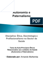 Autonomia e Paternalismo 222.ppt