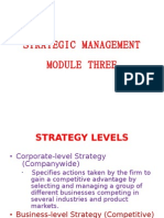 Strategic Management Module Three