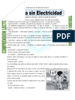 Ficha Un Día Sin Electricidad para Tercero de Primaria