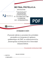 Informe FINAL Protela S.A.