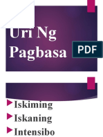 Uri NG Pagbasa