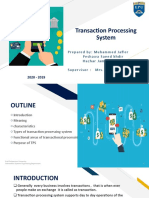 TPS Transaction Processing System