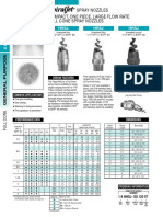 Compact, One Piece, Large Flow Rate Full Cone Spray Nozzles Spray Nozzles