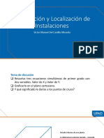 Distribución y Localización de Instalaciones: Víctor Manuel Del Castillo Miranda