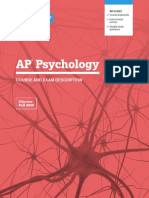 Ap Psychology Course and Exam Description PDF