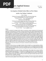 Download Investigation of Radial Swirler Effect on Flow Pattern Inside a Gas Turbine Combustor by yuvarajm2 SN46317558 doc pdf