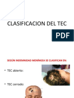 Clasificación y diagnóstico del traumatismo craneoencefálico según lesiones