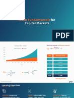 Math Fundamentals: For Capital Markets