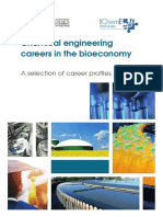 Chemical Engineering Careers in the Bioeconomy: A Selection of Career Profiles
