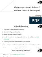 Communication Between Parents and Siblings of Children With Disabilities PDF