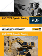 HMS 6015B Operator Training: Document Confidentiality Level