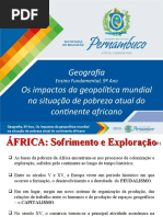 Os impactos da geopolítica mundial na situação de pobreza atual do continente africano.ppt