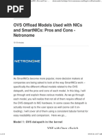 Netronome-Ovs Offload PDF