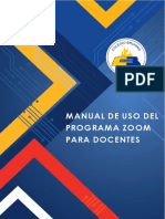 Manual de Uso de Zoom - DOCENTES - MAYO