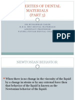 Properties of Dental Materials (PART 5)