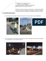 INFORME DE ACTIVIDADES Nro