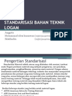 STANDARISASI BAHAN TEKNIK LOGAM PPT 2