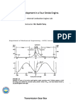 Pressure Development in A Four Stroke Engine.: ME-306L - Internal Combustion Engines Lab