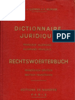 Quemner&Neumann_Dictionnaire Juridique - Français-Allemand, Allemand-Français