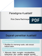 Paradigma Kualitatif: Riris Diana Rachmayanti