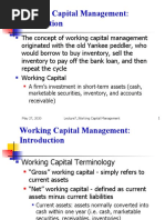 Lecture7 WorkingCapitalManagement