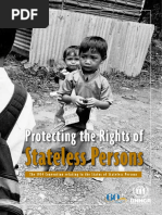 Protecting The Rights Of: Stateless Persons