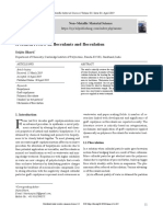 A Critical Review On Flocculants and Flocculation