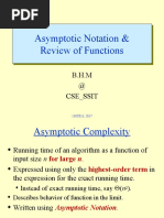 Asymptotic Notation & Review of Functions