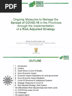 Ongoing Measures To Manage The Through The Implementation of A Risk Adjusted Strategy