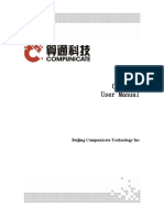 Cti - Edit User Manual: Beijing Compunicate Technology Inc