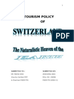 Tourism Policy OF: Submitted To: Submitted by