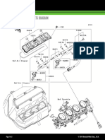 2006 Ninja® Zx™-6R Parts Diagram: Top Feed Injecter