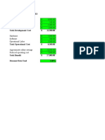 NPV Cost Benefit Analysis Final Template