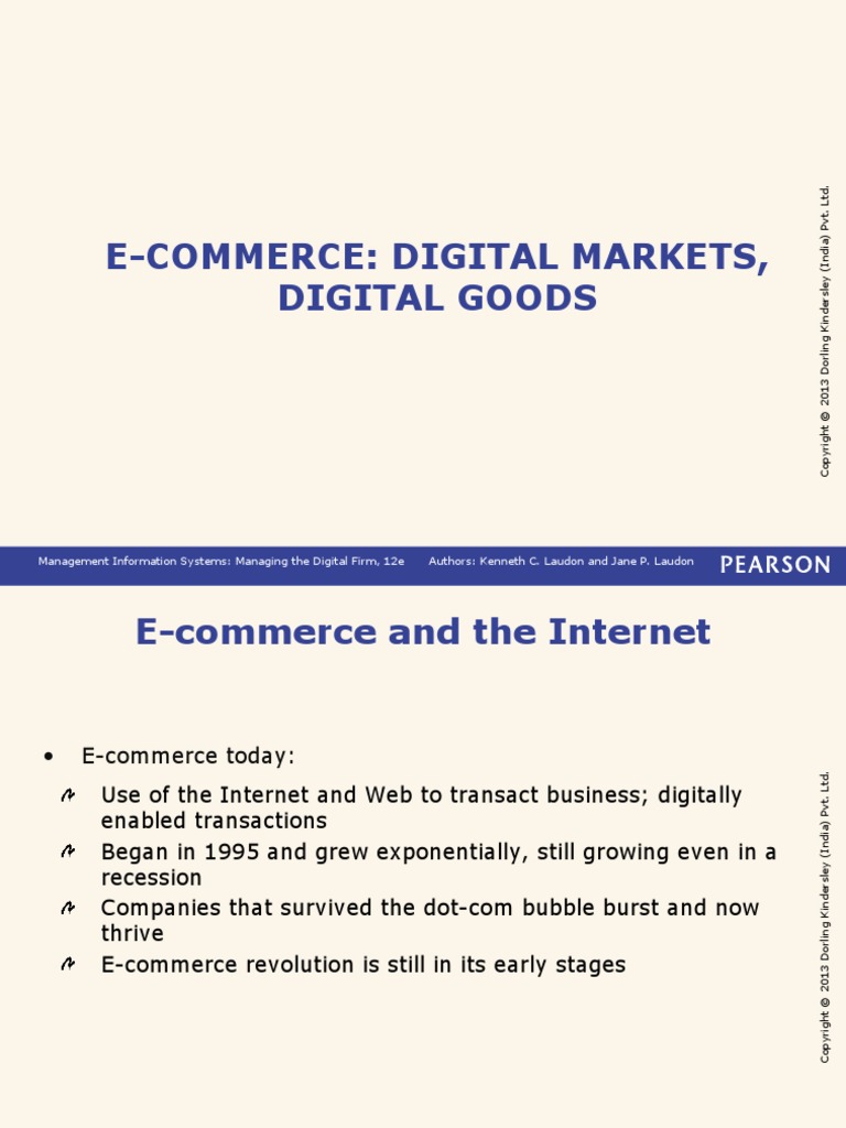 E-Commerce - Digital Markets - Digital Goods | PDF | E Commerce ...