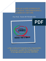 III A Assurance Qualite Interne Et Autoevaluation - Boubakour - PDF