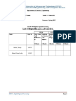 EE330 Digital Signal Processing Lab Report