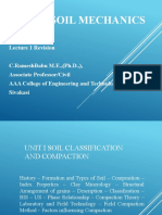 Soil Classification and Index Properties