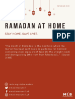 Ramadan at Home: Stay Home, Save Lives