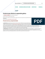 Factores Que Afectan La Expresión Génica - Temas Especiales - Manual MSD Versión para Profesionales PDF