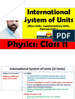 International System of Units (SI Units)
