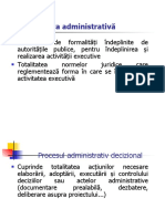 Procedura Administrativă