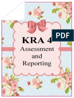 KRA 4 Assessment and Reporting
